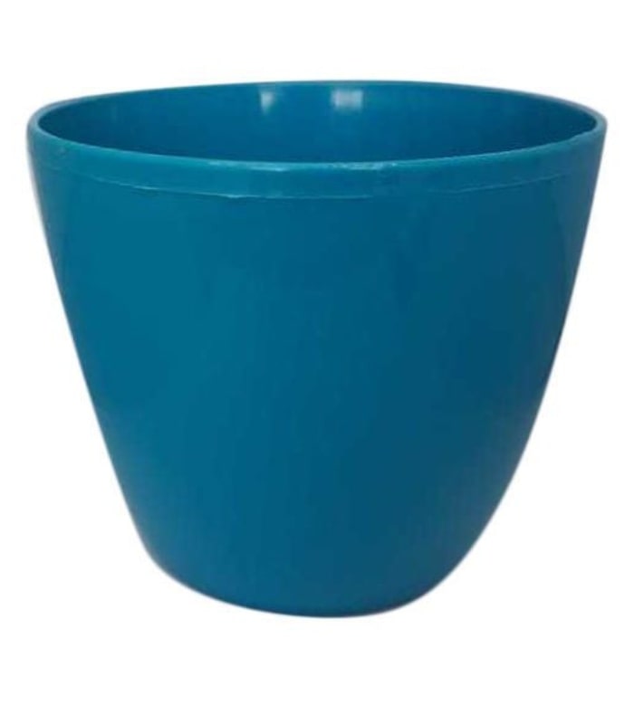 Emerald Pot 4 Inch Round Pots (Pack of 10 Pots Sky Blue) By Plantogallery