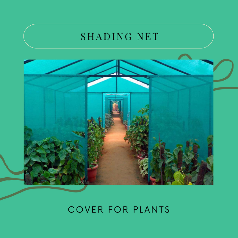 Plantogallery Shading Net 90% for Home Gardening - pack 10x3 Meter