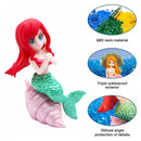Mini Beach Mermaid Figurine Set of 4 – Cute Ocean Theme Decorative Collectibles