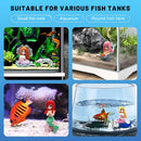 Mini Beach Mermaid Figurine Set of 4 – Cute Ocean Theme Decorative Collectibles