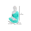 Crafted Miniature Buddha Figurine That adds Peace — Set of 1 pc