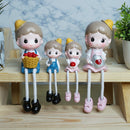 Miniature Hanging Dolls Set of 4 pcs