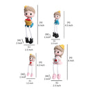 Miniature Hanging Dolls Set of 4 pcs