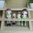 Miniature Hanging Dolls Set of 4 pcs