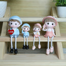 Miniature Hanging Dolls Set of 4 pcs