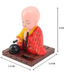 Monk Buddha with Solar Moving Head - Pack of 1pc