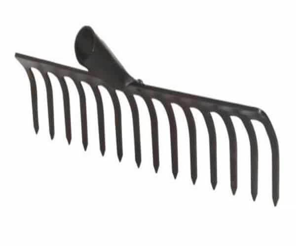 Steel 10 Teeth Garden Rake Without Handle Gardening Tools By Plantogallery