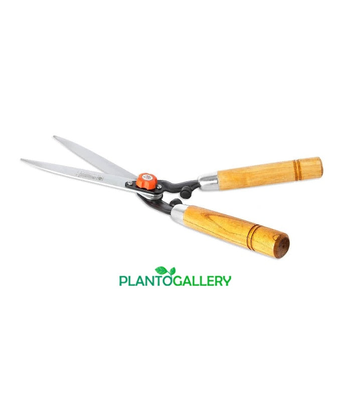 Hedge Cutter Hardened Steel Blade With Wooden Handle Good Quality Gardening Tools By Plantogallery