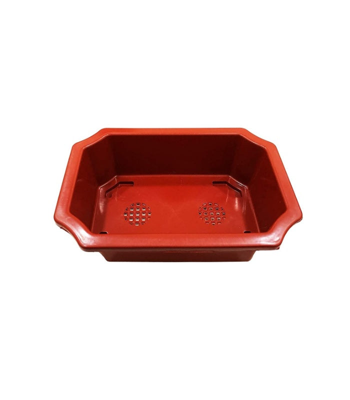 Imperial Rectangular Bonsai Tray 9.5 Inch First Quality (Terracotta) By Plantogallery