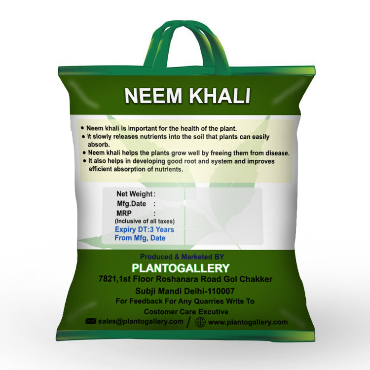 Neem Khali Powder Organic Fertilizer for Plants Pack of 900  By Plantogallery