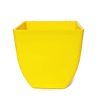 Pearl Pot 3.2 Inch Square Pots (Pack of 10 Pots Yellow)  By Plantogallery