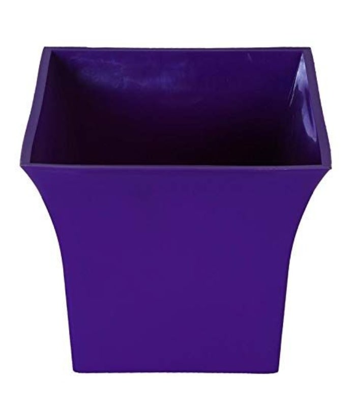 Uber Planter 10 Inch Square Pot (Pack of 5 Pots Blue) By Plantogallery
