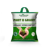Organic Vermicompost Fertilizer for Plants 2 kg  By Plantogallery